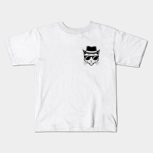 Cool Cat Kids T-Shirt by AnimeVision